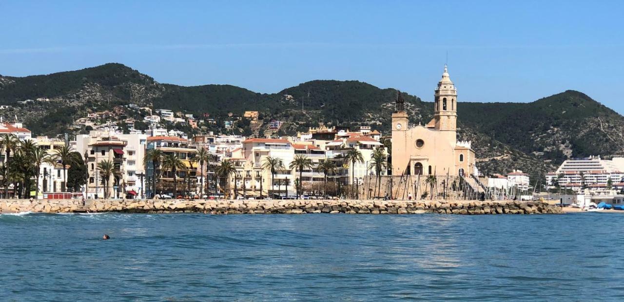 Apartamento Montroig 3 Atico Sitges Extérieur photo